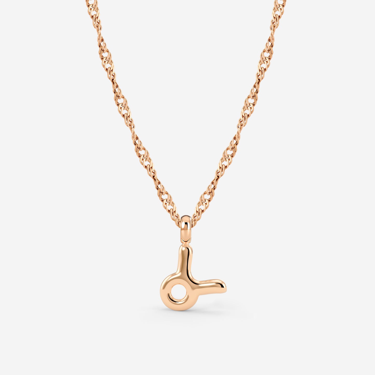 Taurus Bubble Collana Oro Rosa
