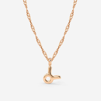 Taurus Bubble Collana Oro Rosa