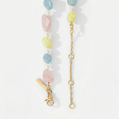 Cotton Candy Choker Oro