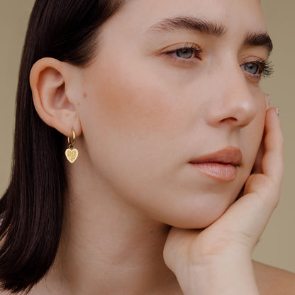 More Self-Love Hoop Set Small Oro