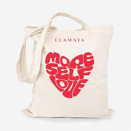 Jutetasche More Self-Love