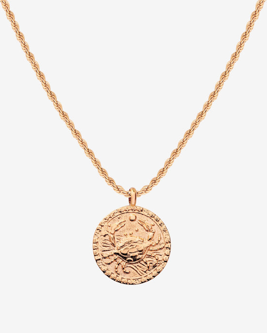 Zodiac Sign Collana Oro Rosa