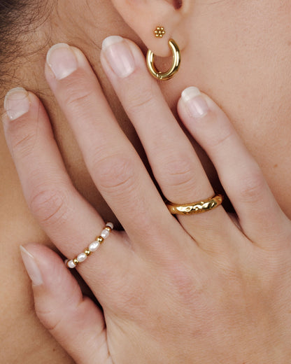 Pearl'n'Beads Anello Oro
