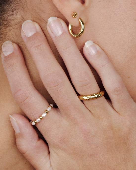 Pearl'n'Beads Anello Oro