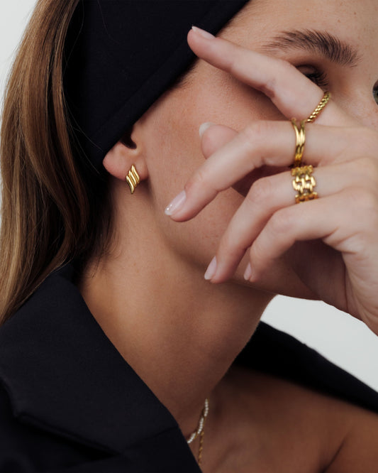 Lustrous Orecchini Oro