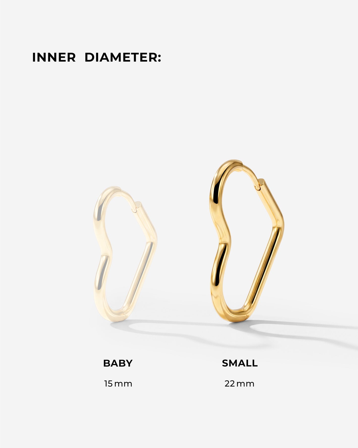 Heartily Hoops Small Oro