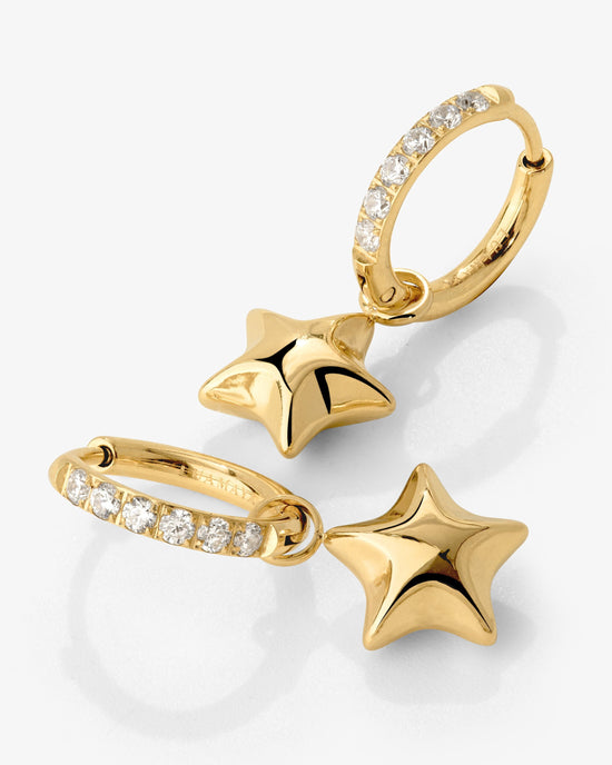 Nova Glimmer Hoop Set Small Oro