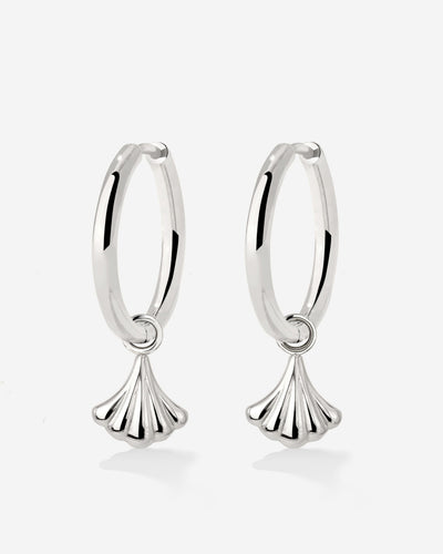Forever Yours Hoop Set Medium Argento