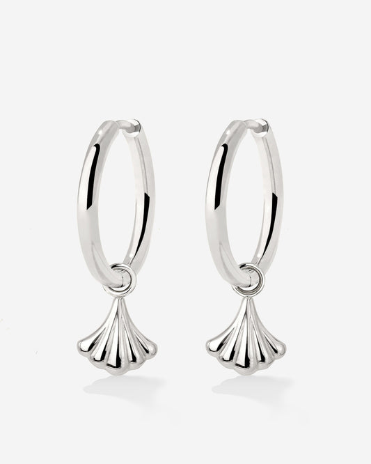 Forever Yours Hoop Set Medium Argento