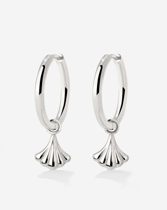 Forever Yours Hoop Set Medium Argento