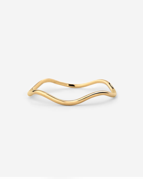 Slim Wave Anello Oro