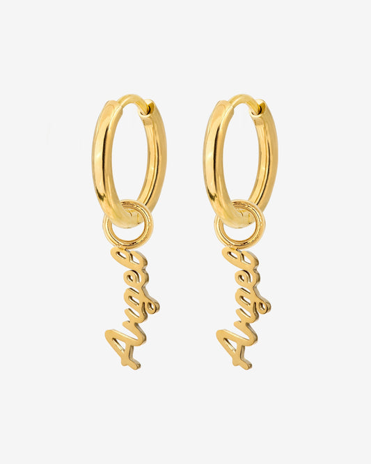 The Angel Hoop Set Small Oro