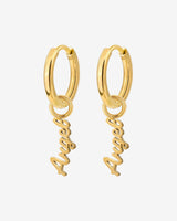 The Angel Hoop Set Small Oro