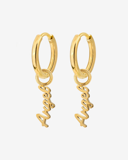 The Angel Hoop Set Small Oro