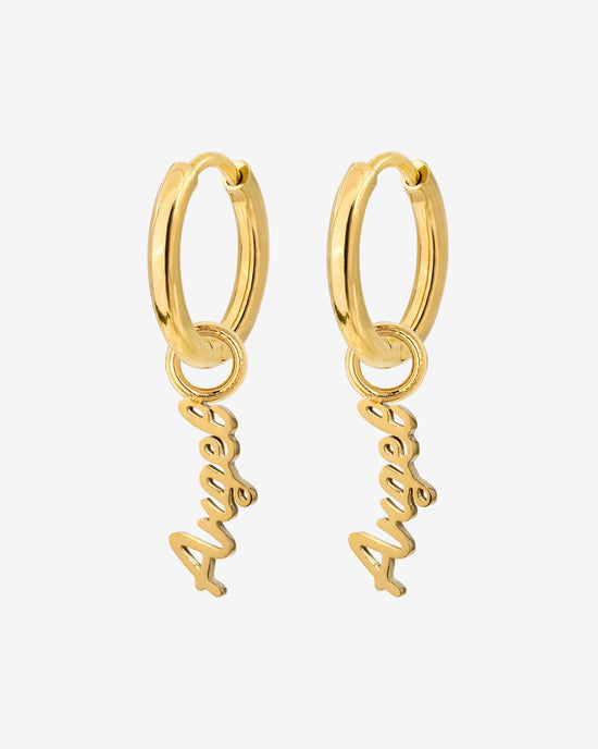 The Angel Hoop Set Small Oro