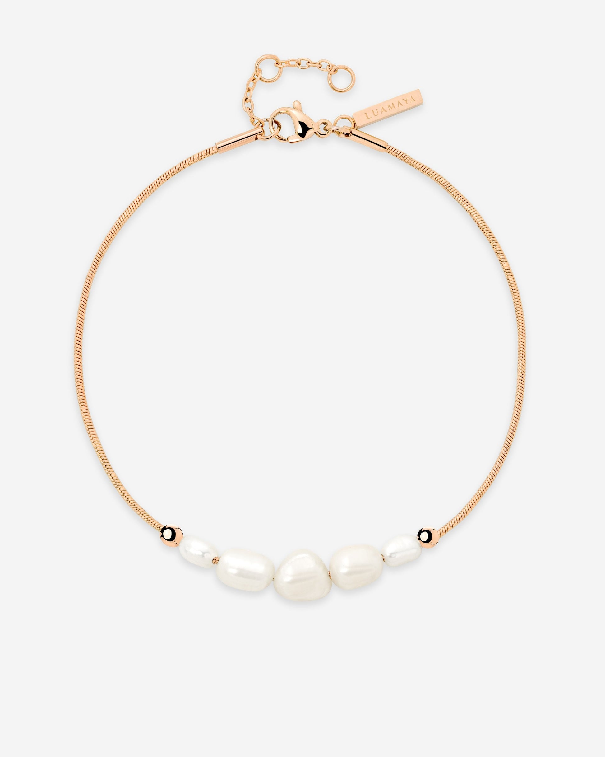 Pearlessence Cavigliera Oro Rosa