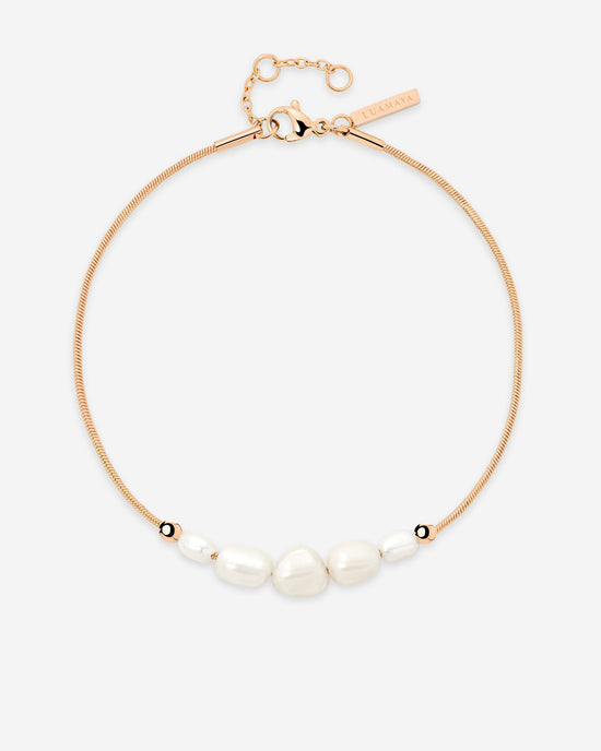 Pearlessence Cavigliera Oro Rosa