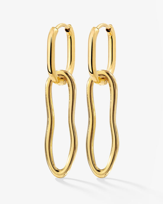 Blending Shapes Oval Hoop Set Baby Oro