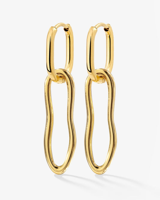 Blending Shapes Oval Hoop Set Baby Oro