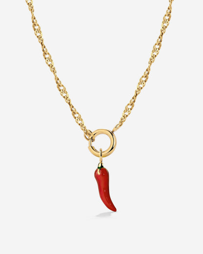 Chili Singapore Chain Collana Set Oro