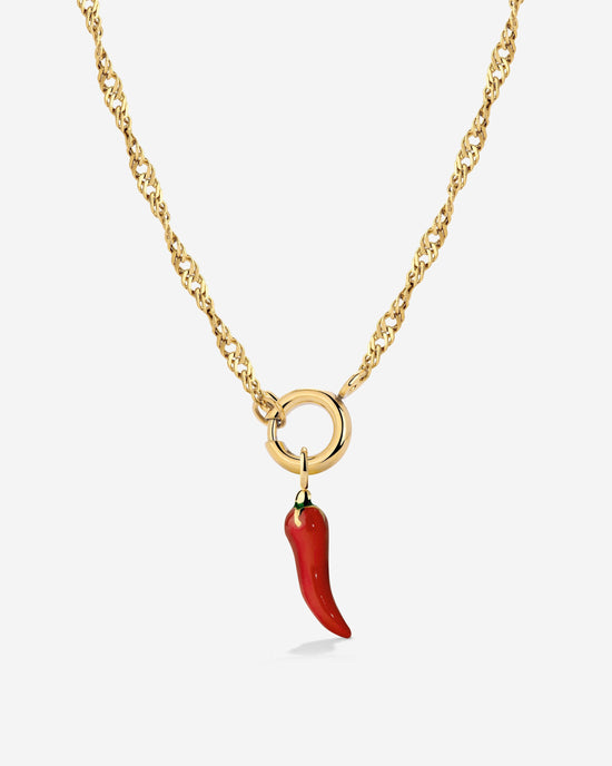 Chili Singapore Chain Collana Set Oro