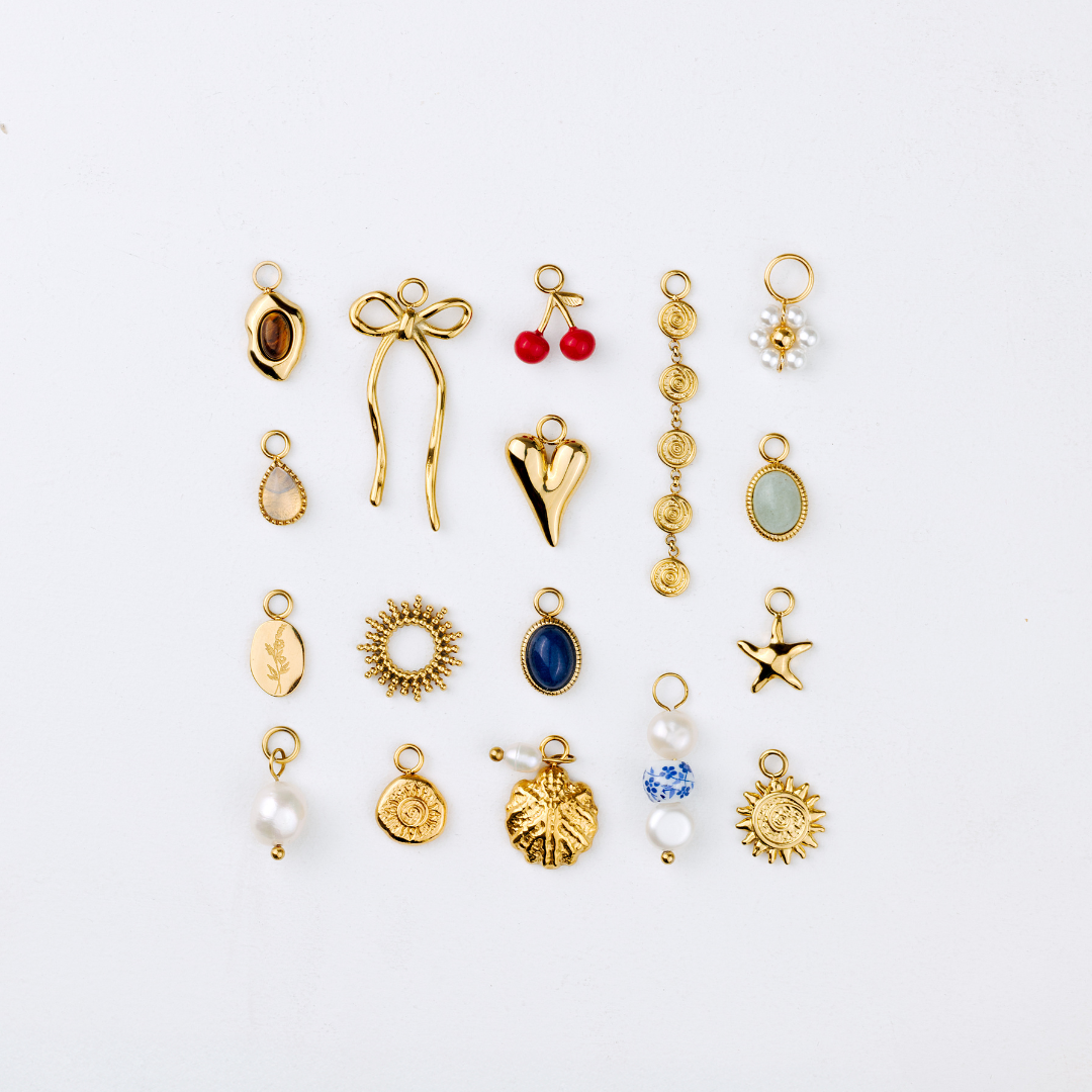 Oval Twisted Hoop Set Baby