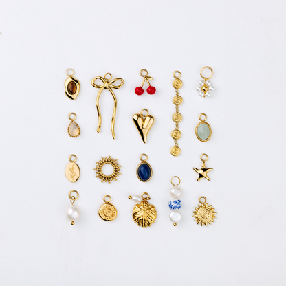 Oval Twisted Hoop Set Baby