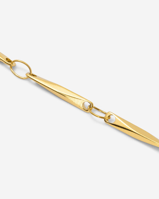 Curved Links Collana Oro
