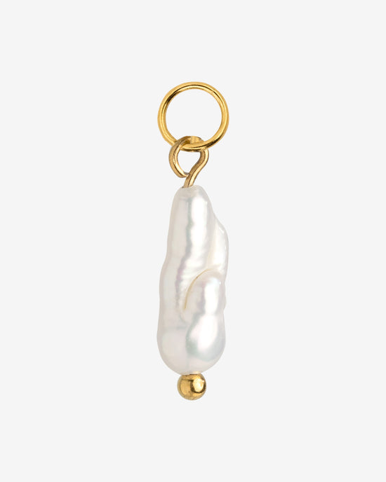 Lisas Power Pearl Hoop Set Oro