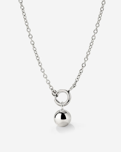 Bubbly Classic Chain Collana Set Argento