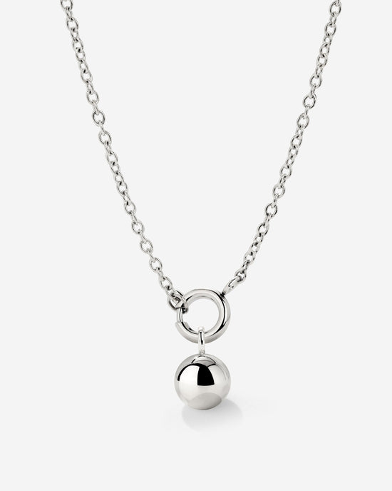 Bubbly Classic Chain Collana Set Argento
