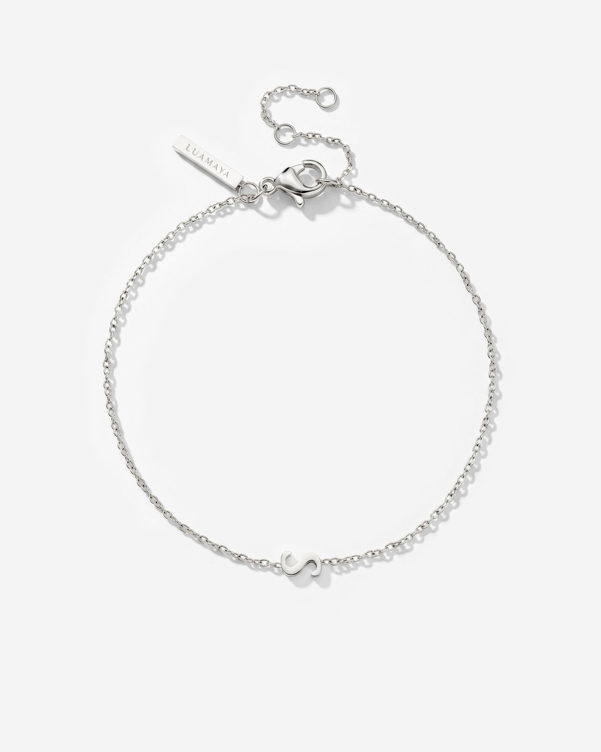 Tiny Letter Bracelet