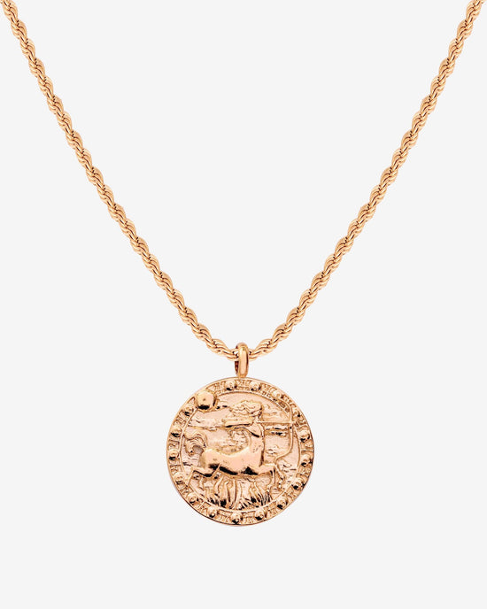 Zodiac Sign Collana Oro Rosa