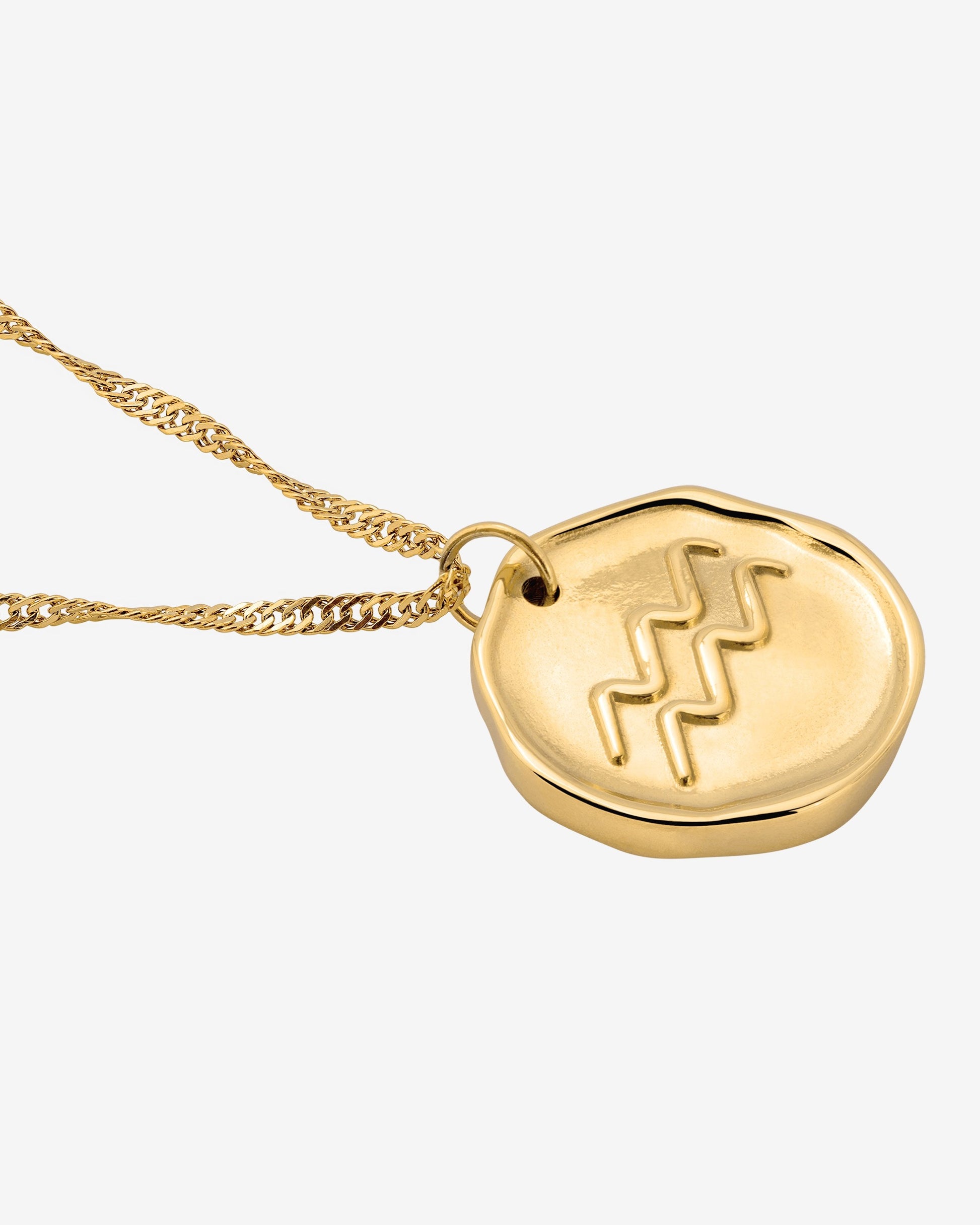 Zodiac Collana - Acquari Oro