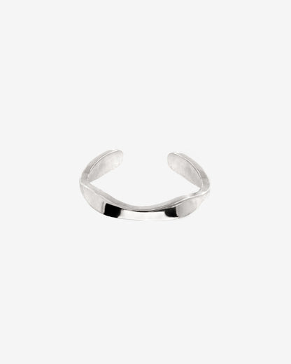 Offbeat Ear Cuff Argento