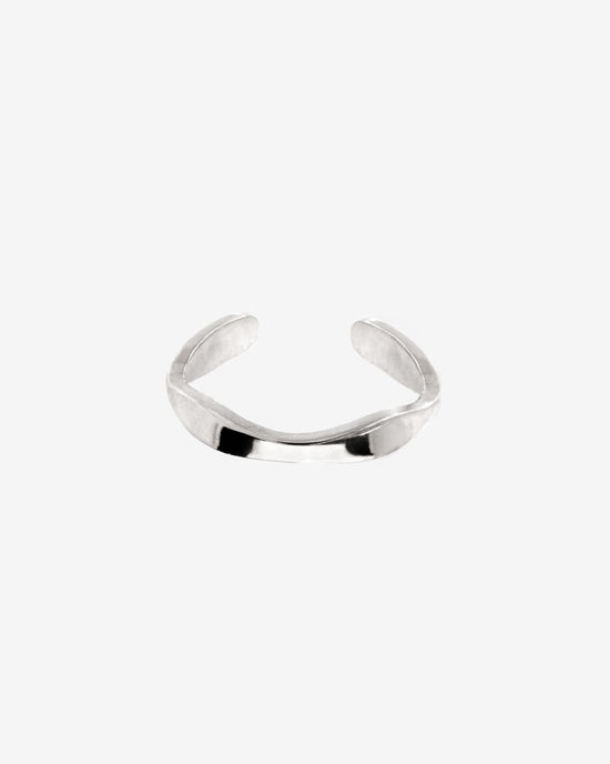 Offbeat Ear Cuff Argento