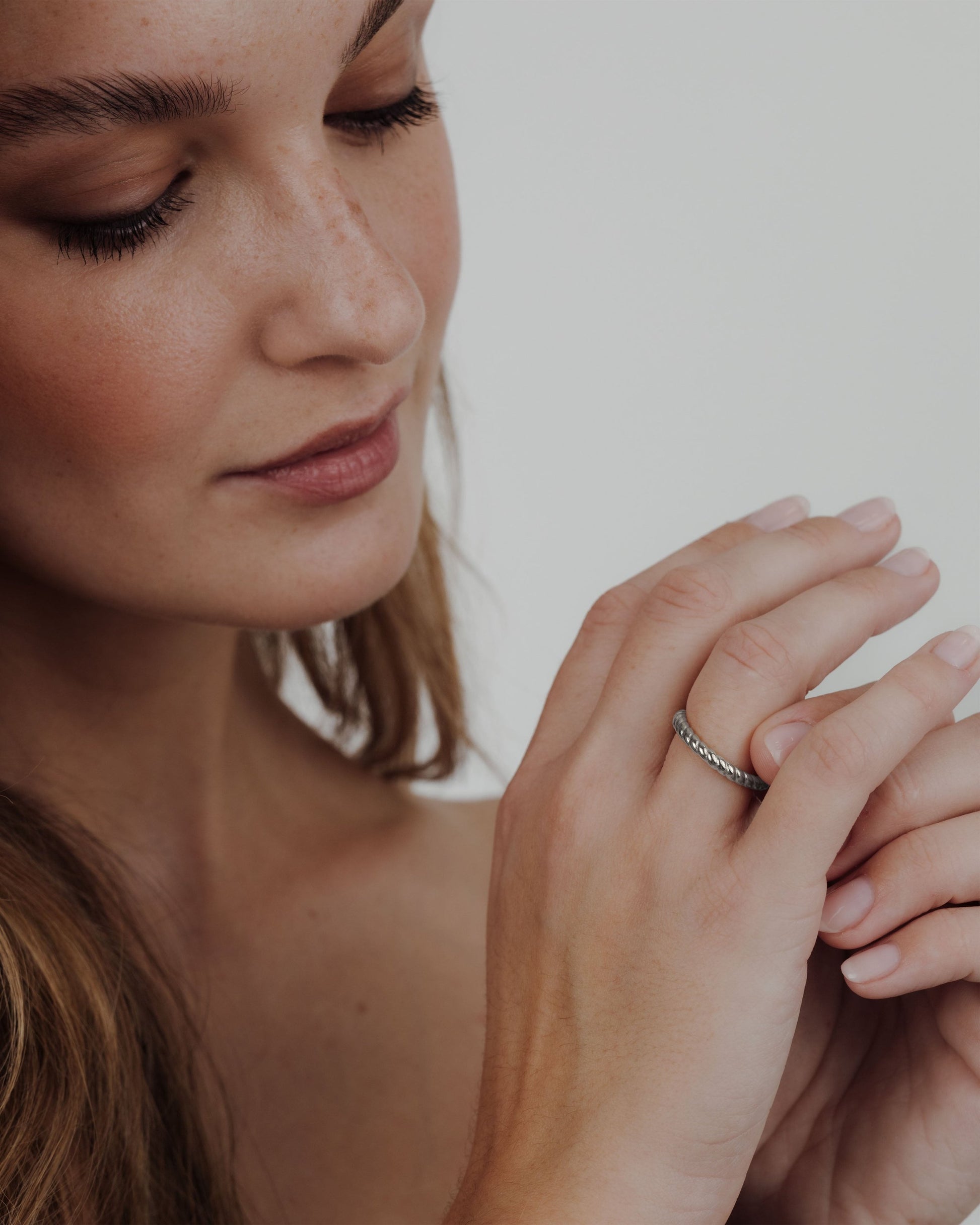 Endless Twist Anello Argento