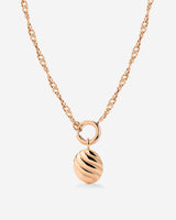 Serenity Singapore Chain Collana Set Oro Rosa