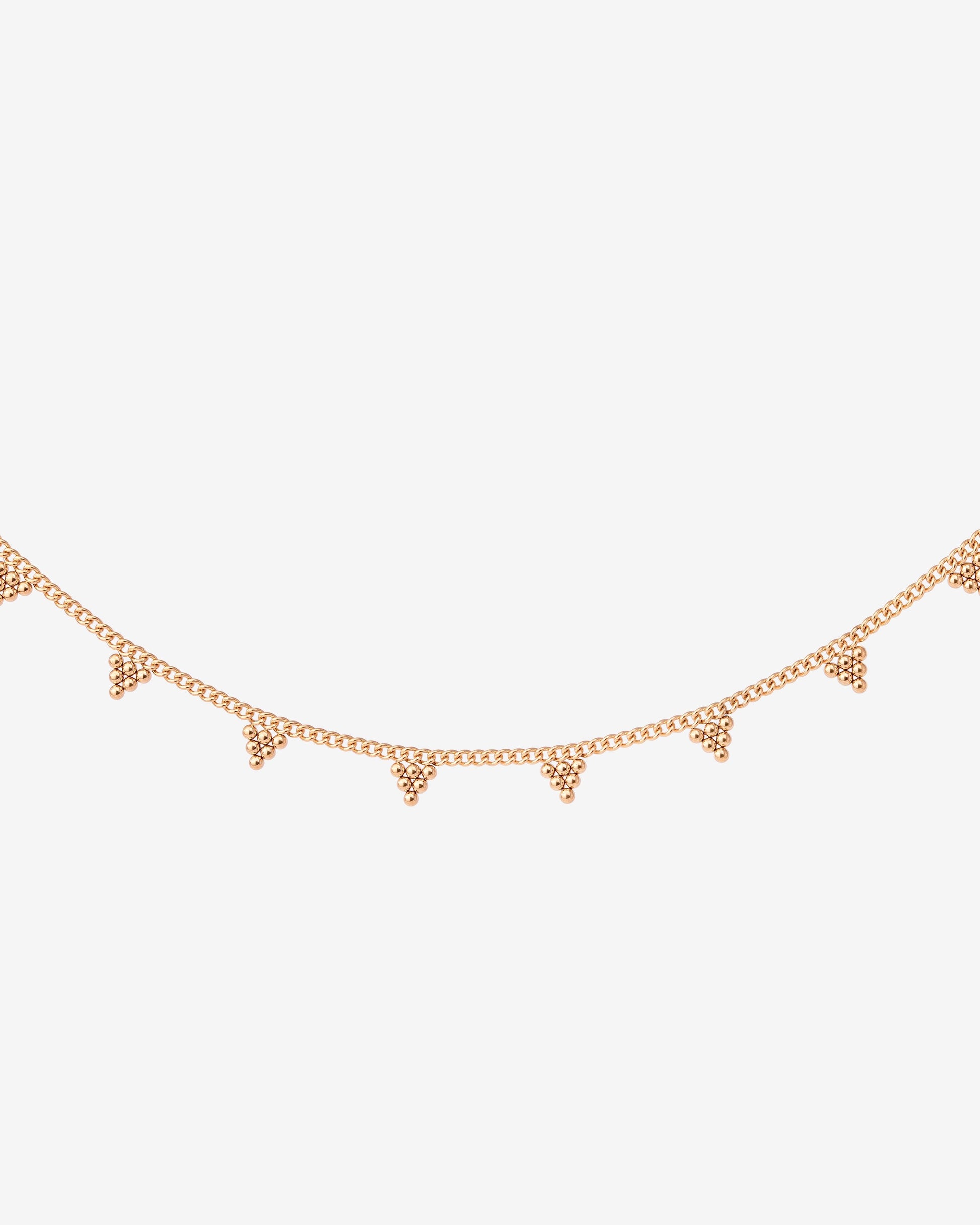 Tiny Beads Collana Oro Rosa