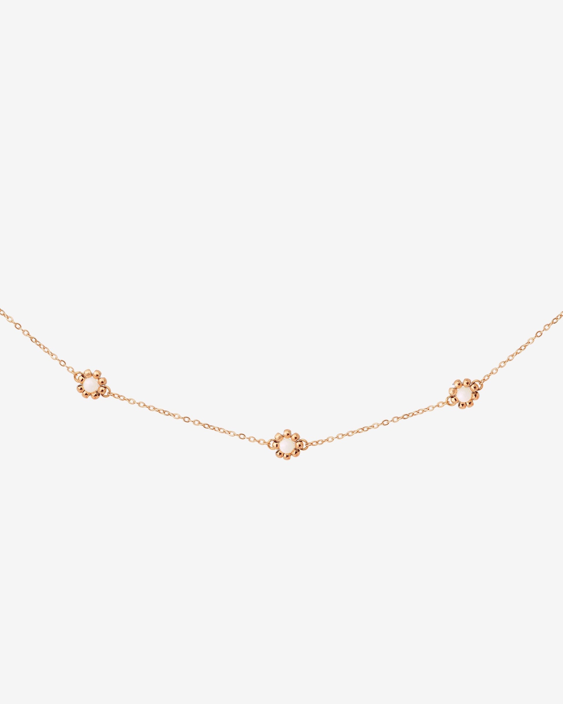 Flower 'n' Beads Collana Oro Rosa