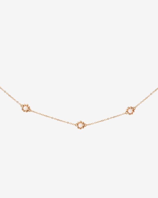 Flower 'n' Beads Collana Oro Rosa