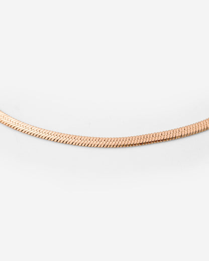 Slim Herringbone Cavigliera