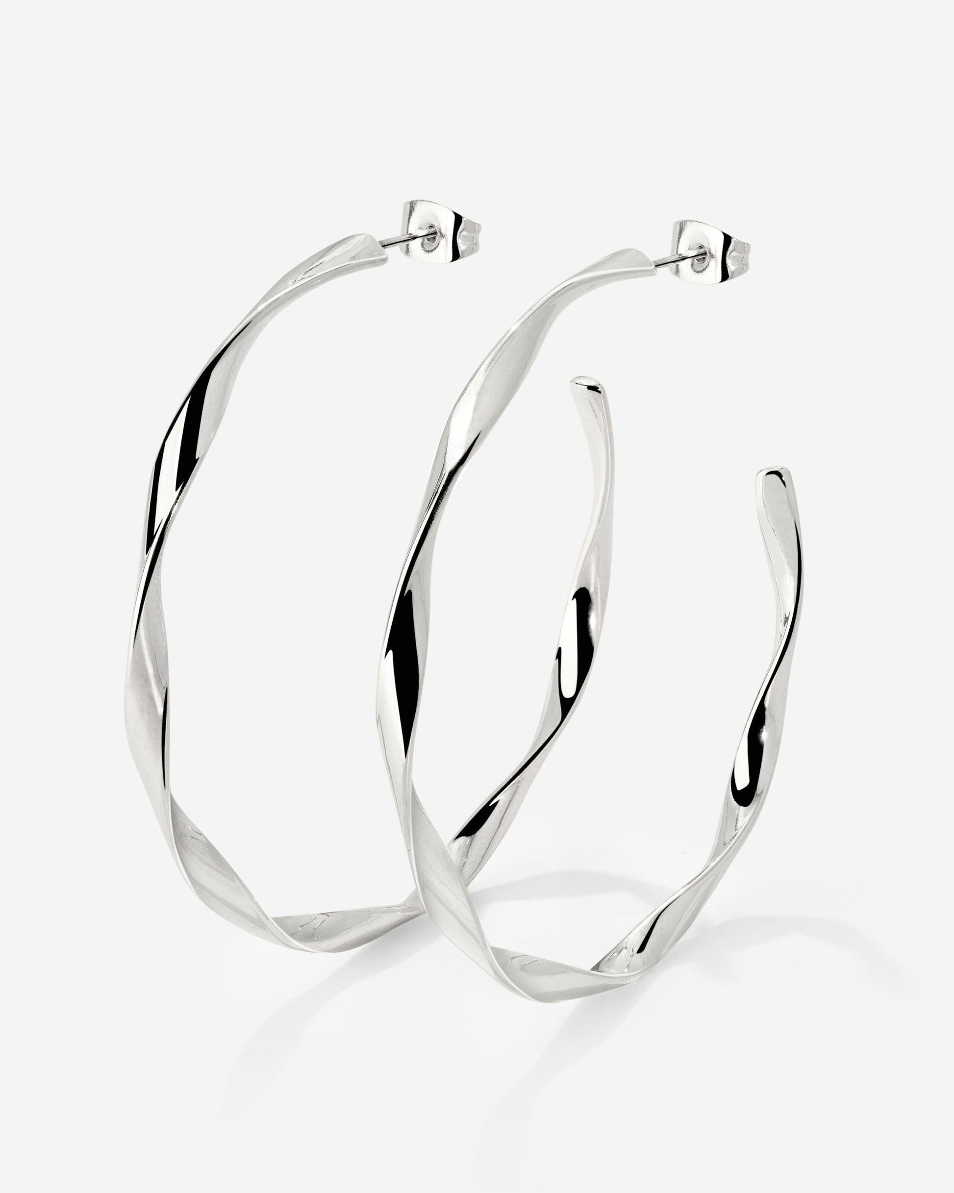 Sahira Orecchini Large Argento