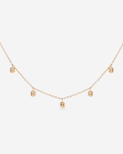 Tides of Time Choker Oro Rosa