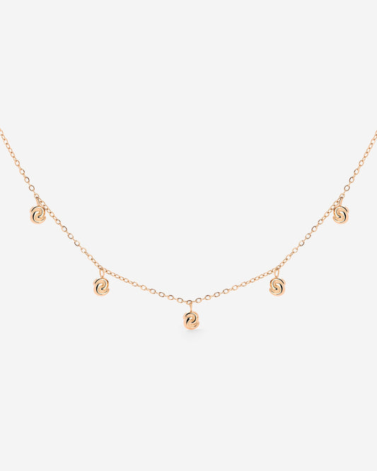 Tides of Time Choker Oro Rosa