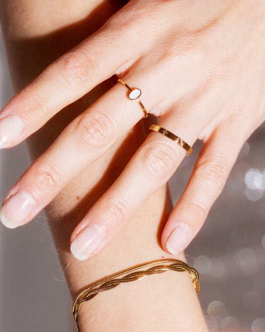 Round Snake Bracciale Oro