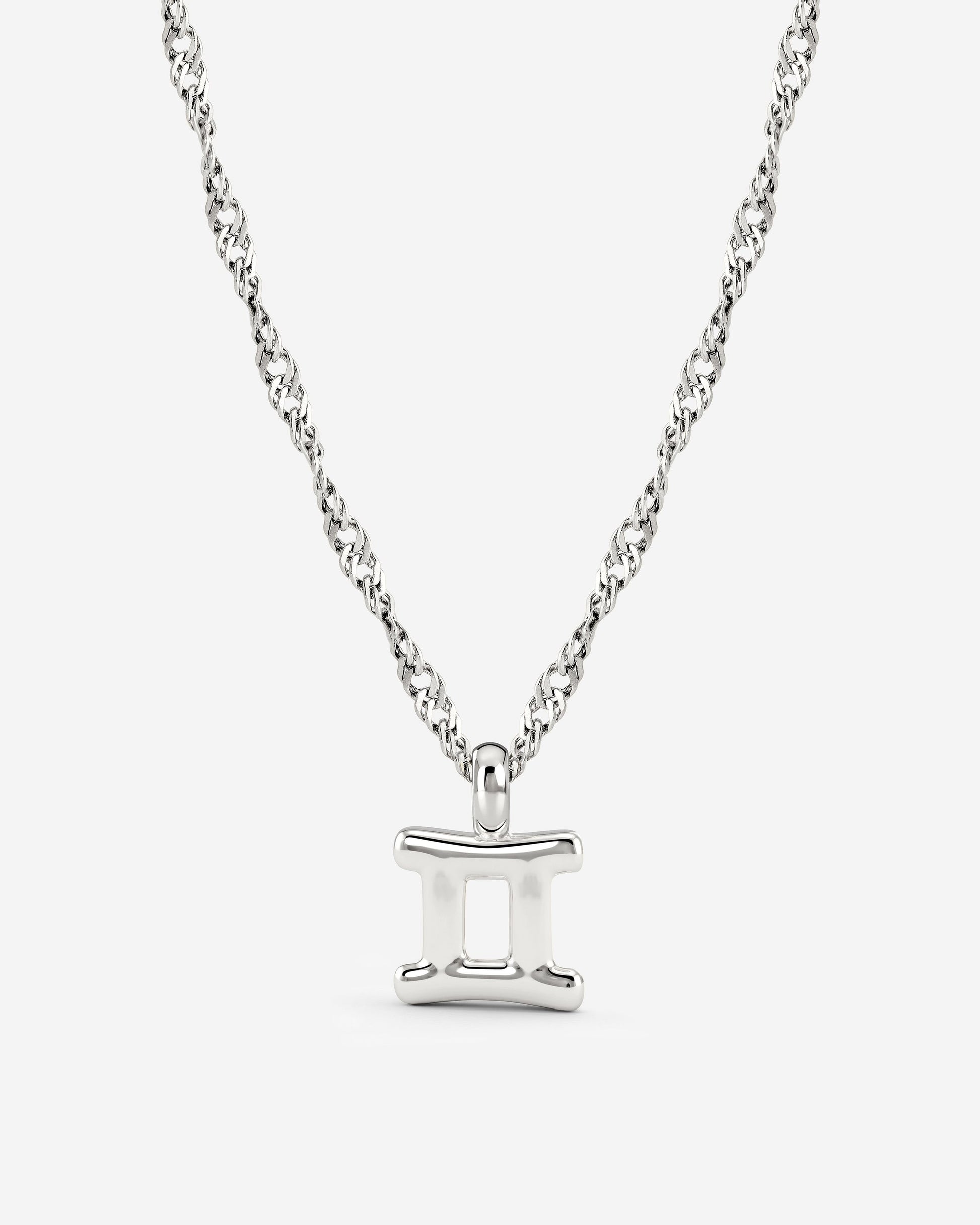 Gemini Bubble Collana Argento