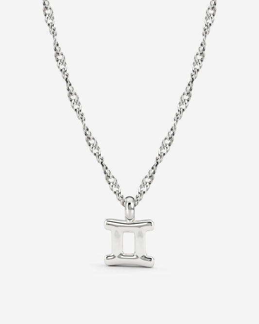 Gemini Bubble Collana Argento