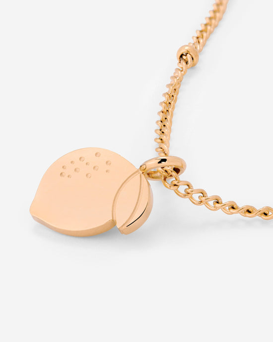 When Life gives you Lemons Collana Oro Rosa