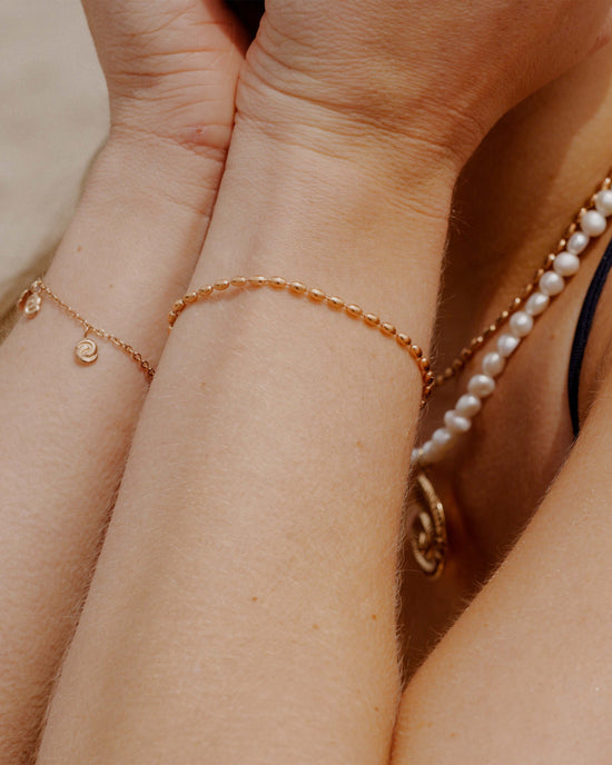 Drop in the Ocean Bracciale Oro Rosa